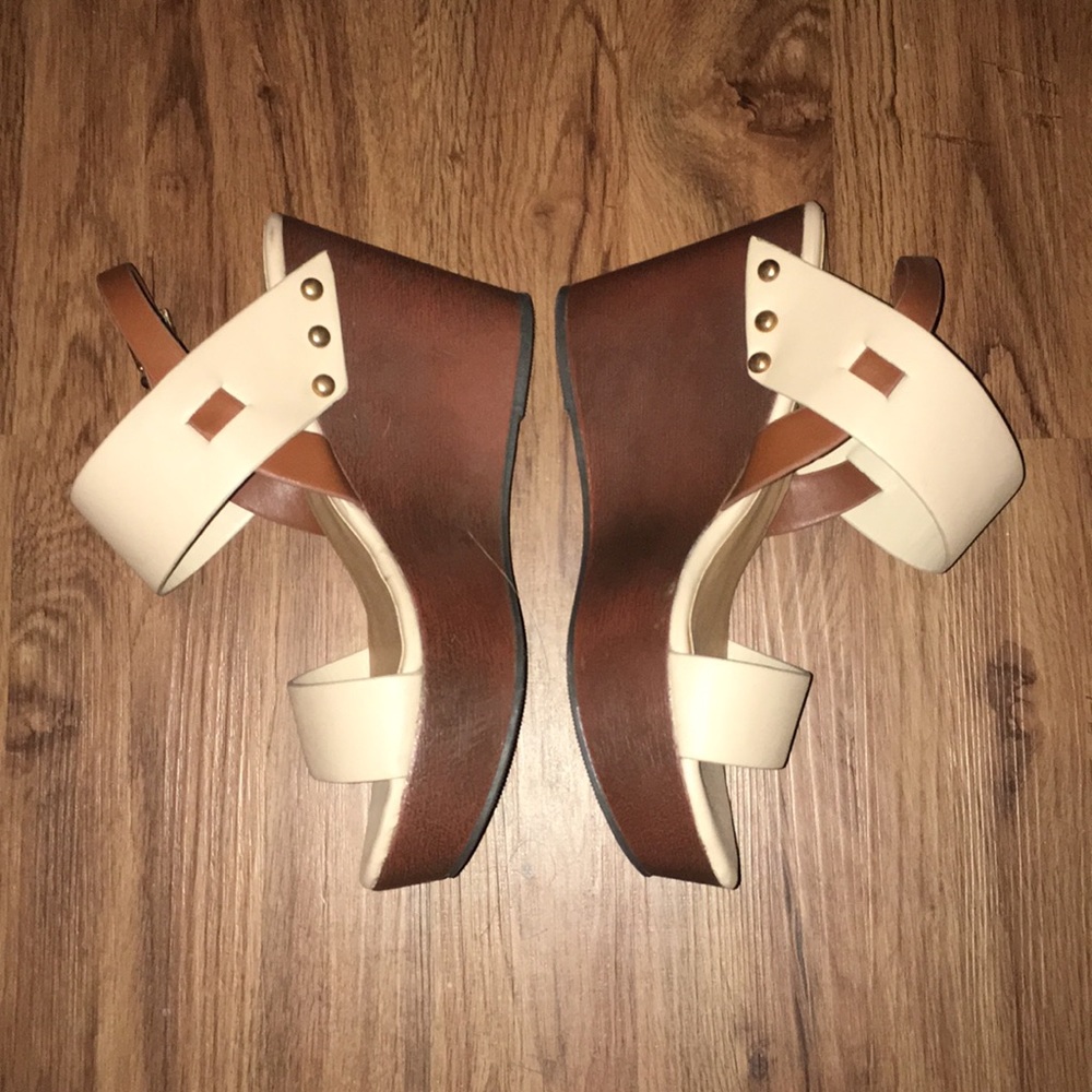 NWOT Wedge Sandals
